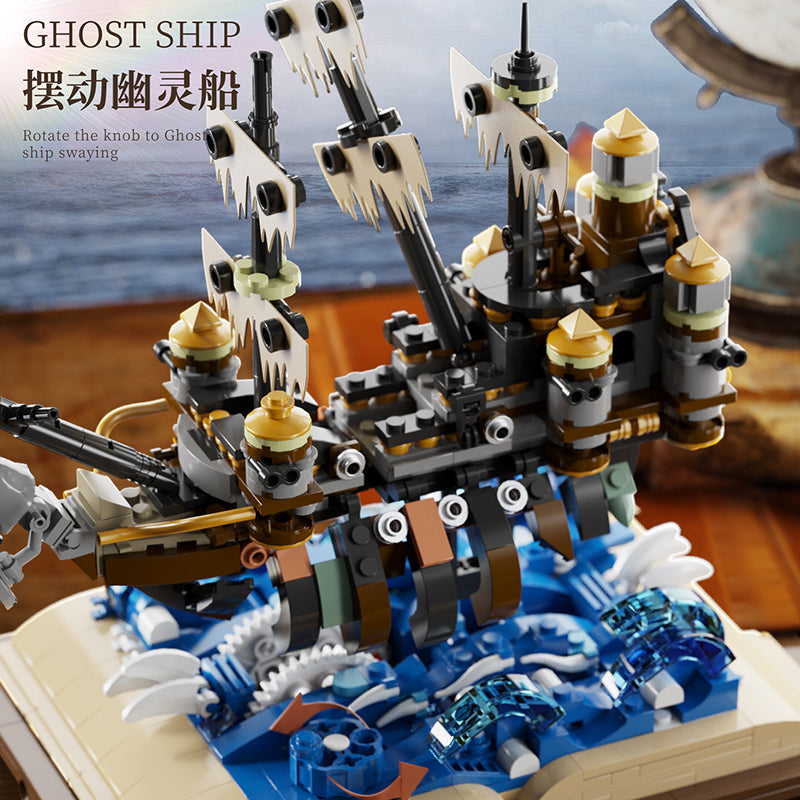 BrickEgo Mary Ship – Fantasy Mechanical Display Build | 1028 Pieces
