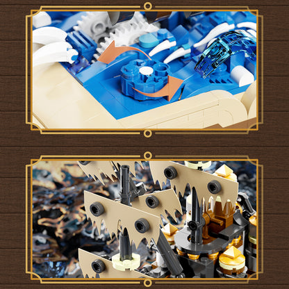 BrickEgo Mary Ship – Fantasy Mechanical Display Build | 1028 Pieces