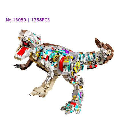 BrickEgo Mechanical T-Rex Dragon Build | 1388 Pieces Advanced Creative Building Set (Ages 14+)