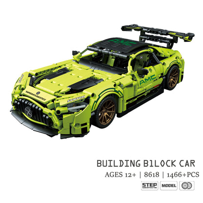 BrickEgo Master Series Super Racing Car – 1466 PCS Advanced MOC Speed Build