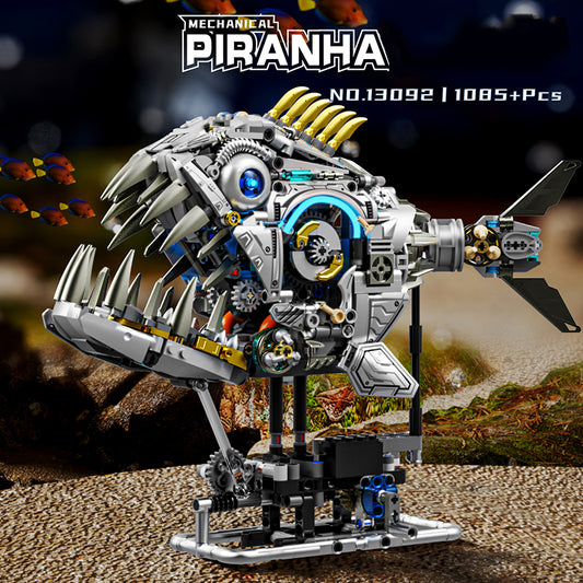 BrickEgo Piranha Mechanical Building Block Set (1085 PCS) – Model 13092