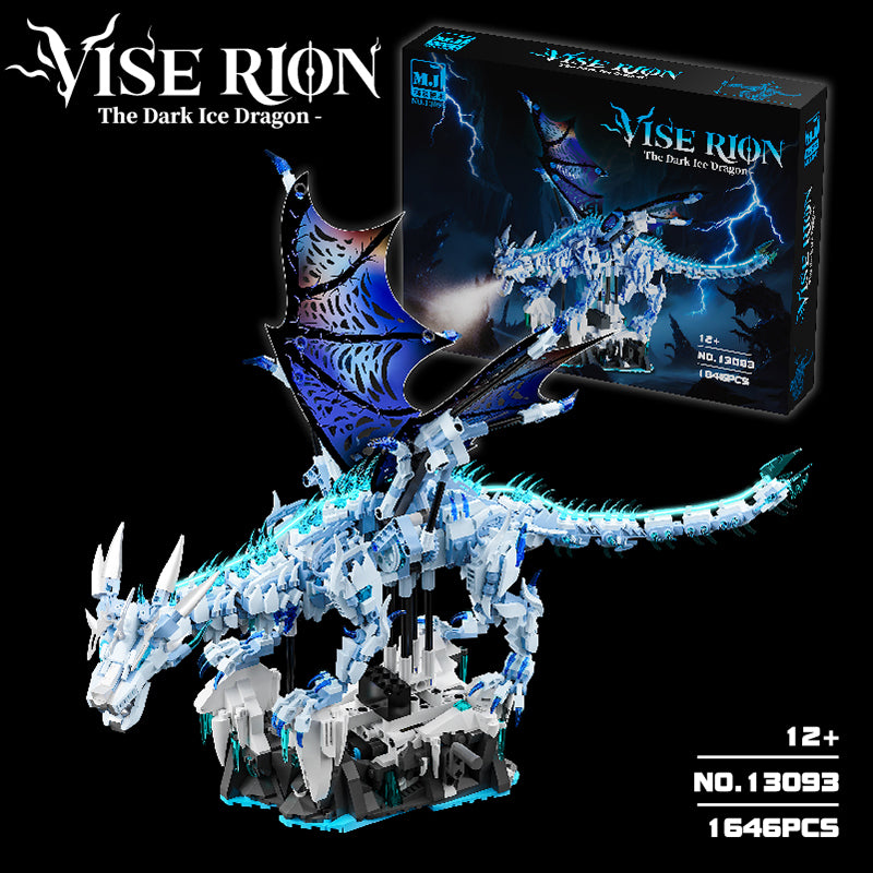 Ice Dragon Assembly Building Block Set – 1646 Pieces