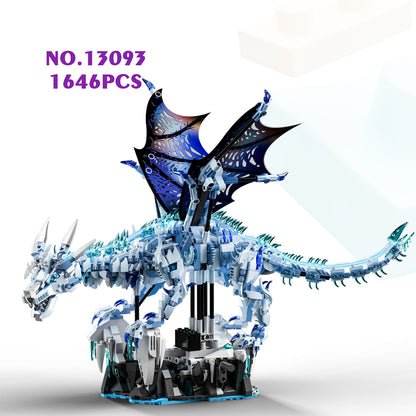 Ice Dragon Assembly Building Block Set – 1646 Pieces
