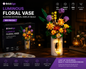BrickEgo Luminous Floral Vase – Glowing Botanical Display Build | 890 Pieces