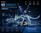 BrickEgo Ice Dragon – Advanced Creature Assembly Build | 1646 Pieces